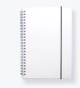 دفتر ملاحظات سلك جانبي مقاس (A5) – 100 ورقة – تصميم عملي